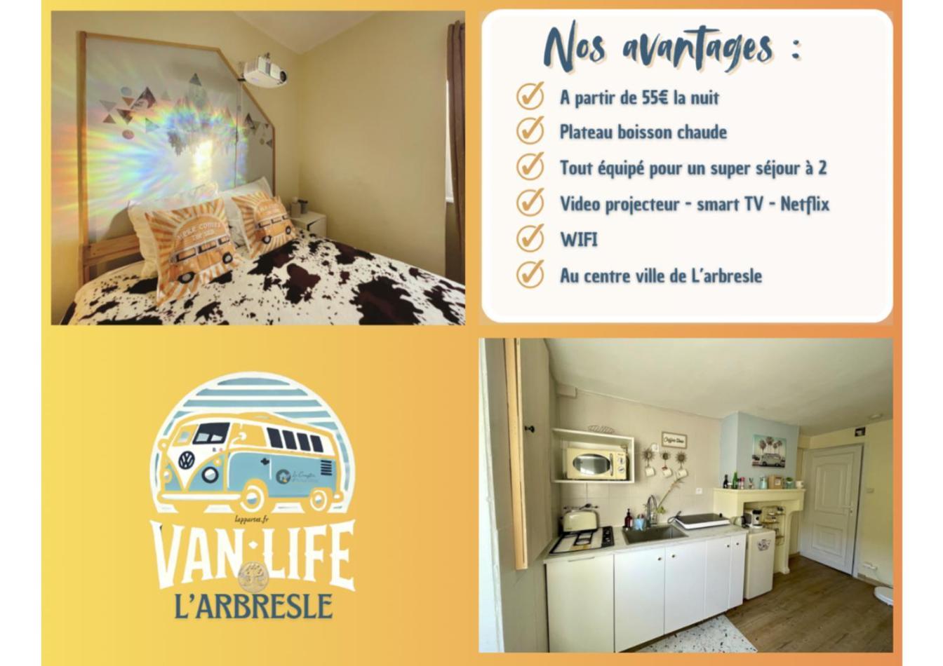 Van Life Soiree Chill A Л'Арбрель Экстерьер фото